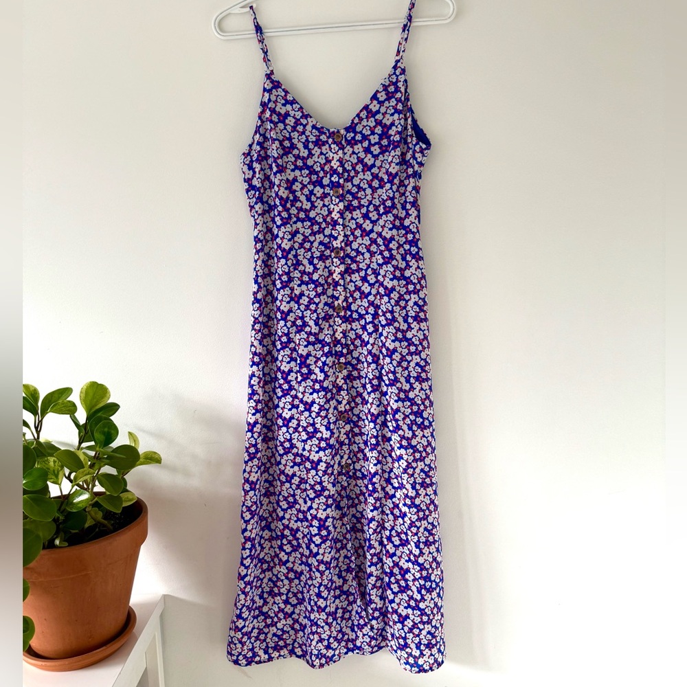 Floral Midi Summer Dress